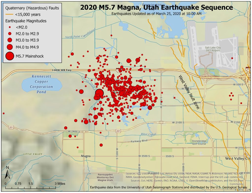 Update One Week After the Magna, Utah Earthquake Utah Department of