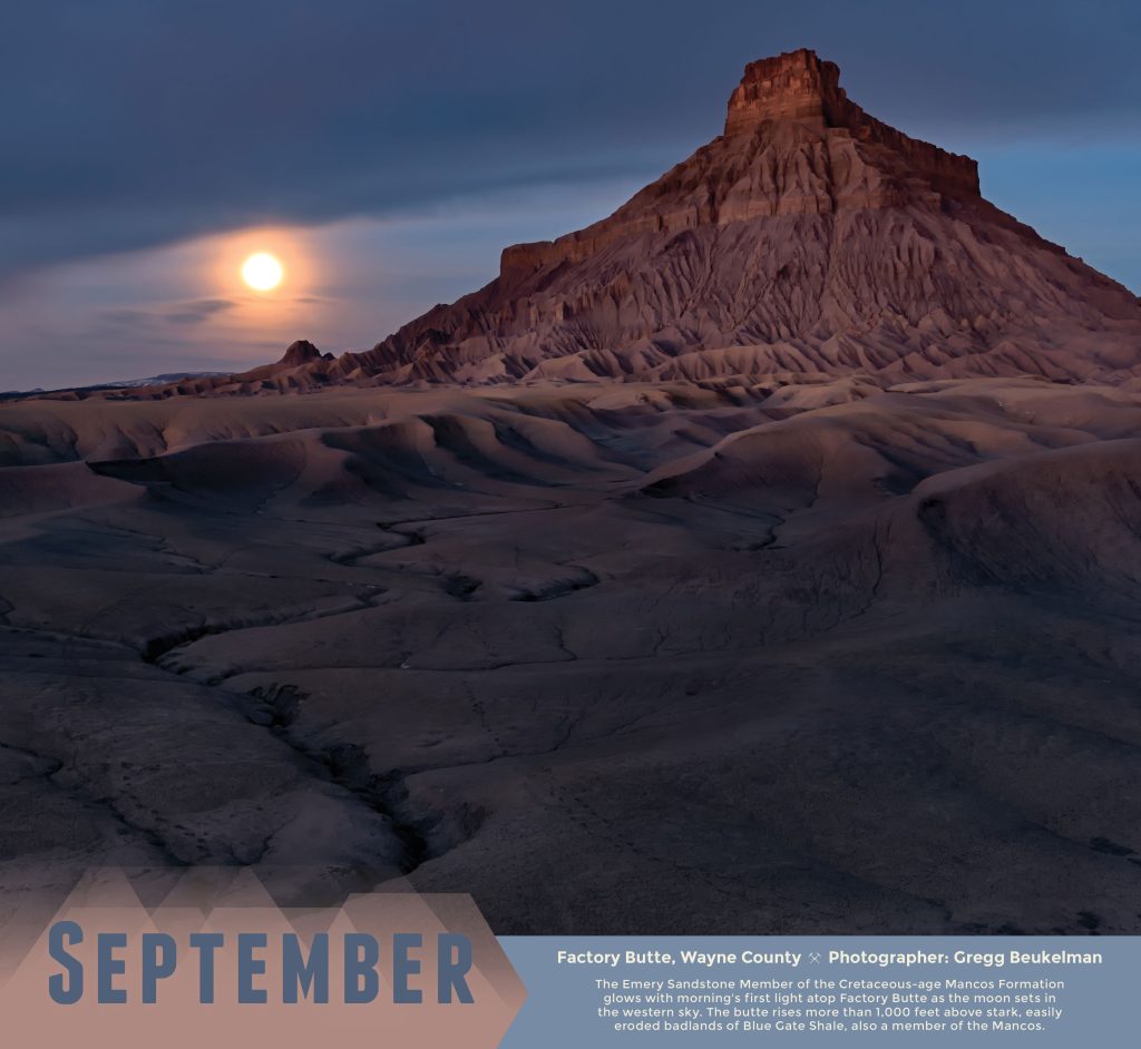 Utah Geological Survey Launches 2018 Calendar of Utah Geology | Utah ...