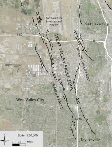 West Valley fault area