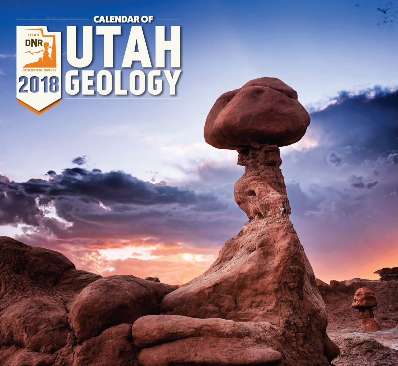 2018 calendar of utah geology