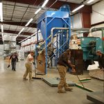 DWR employees working at the Great Basic Research Center and Seed Warehouse